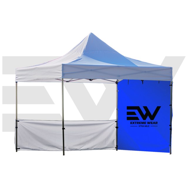 gazebo - new - blue - full wall